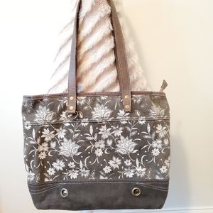 Myra canvas tote bag
